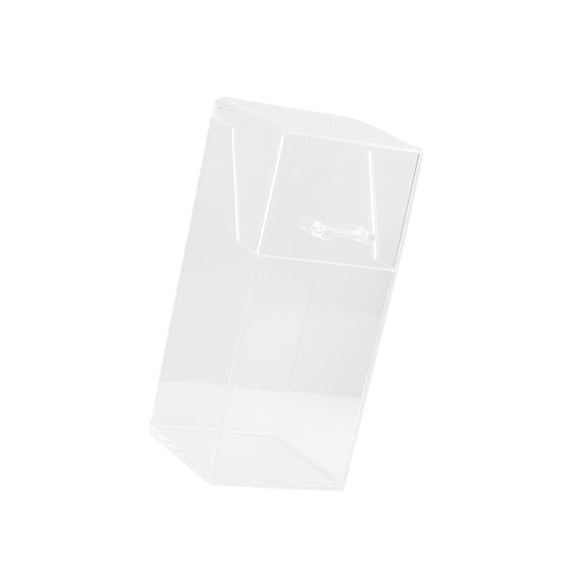 Top Acrylic Container for Makeup Accessories Visible Cosmetic Brush Holder Bathroom Countertop Storage Solution