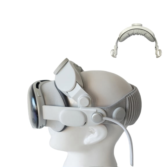 Top Adjustable Headband For Vision Pro VR Headset Reduced Stress Pressure Headband Adjustable Top Parts VR Accessories for Vision Pro
