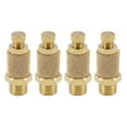 thumbnail image 1 of Top Adjustable Pneumatic Air Exhaust Muffler Copper 1/8 BSPT 4pcs, 1 of 4