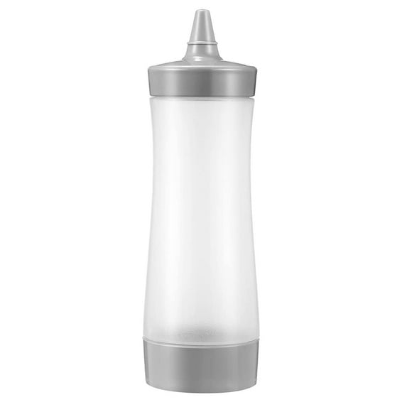 Top Applicator Bottles, Squeeze 12 OZ Empty Plastic Bottle, Refillable, Open/Close Nozzle Hair Coloring/Kitchen/Multi Purpose