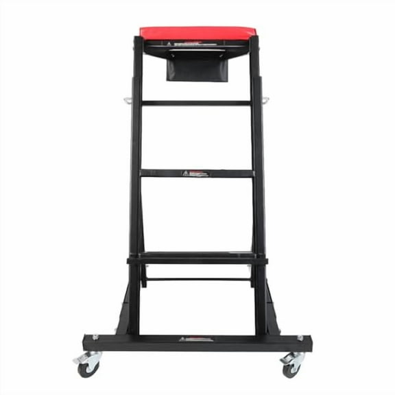 Top Automotive Creeper, Engine Creeper 48"-64", 400 LBS Capacity High Top Creeper, 4 Swivel Caster Wheels, Adjustable Height Foldable Creeper for Home Garage Workshop Repair Maintenance