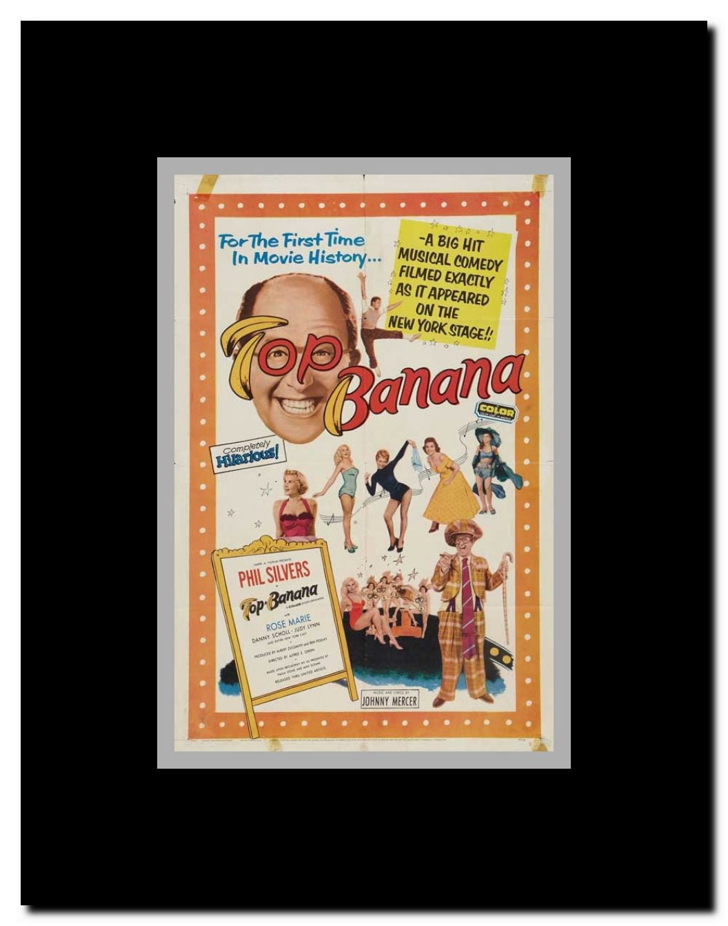Top Banana Framed Movie Poster