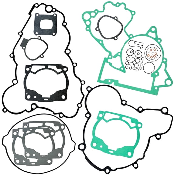Complete Top & Bottom End Engine Gasket Kit Full Rebuild Set for KTM 250 300 SX XC XC-W Husqvarna TC TE TX GasGas EX MC 250 300 2-Stroke Dirt Bike 2017-2023