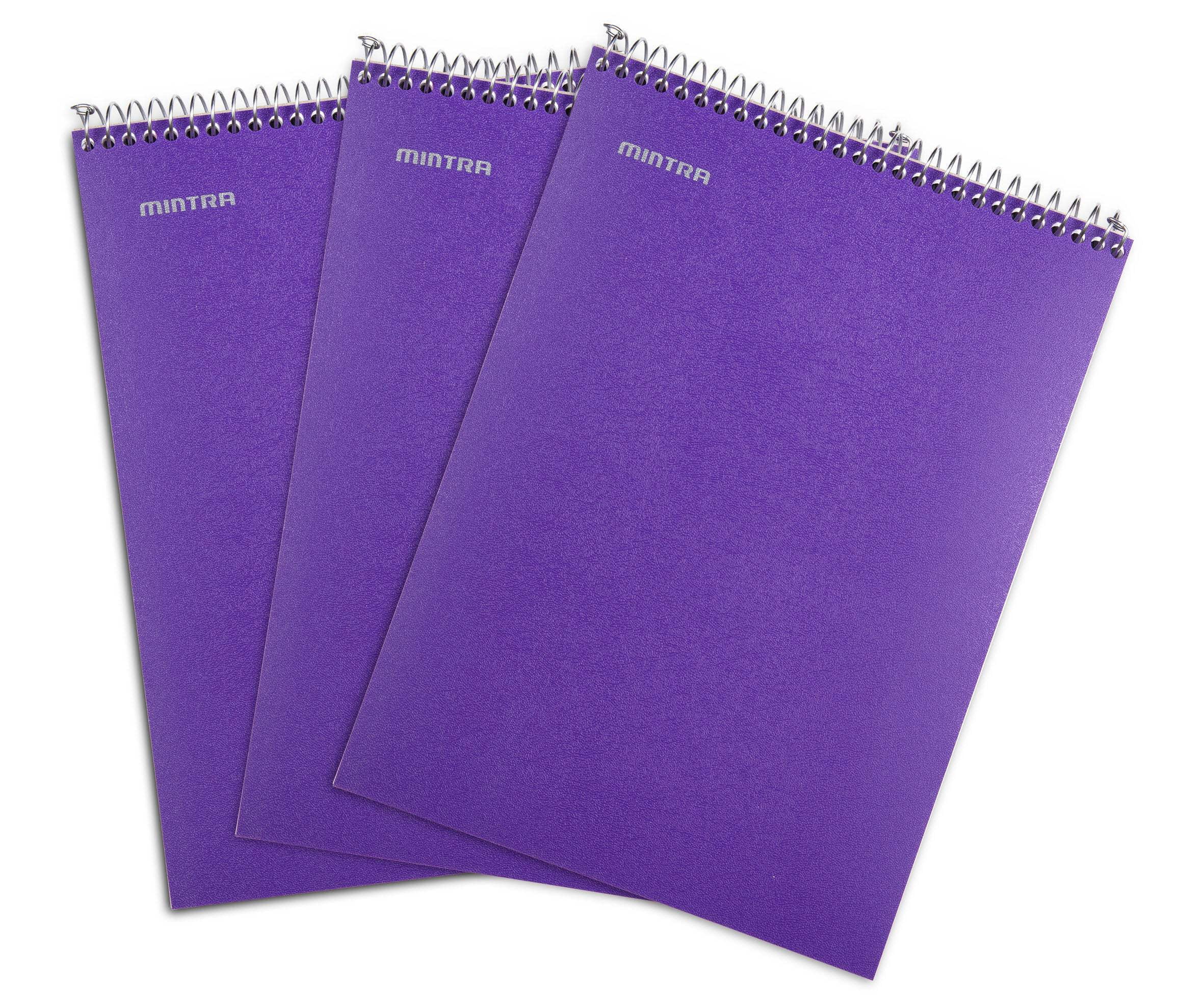 Mintra Office Heavy Duty Top Bound Spiral Notebook Tear Resistant