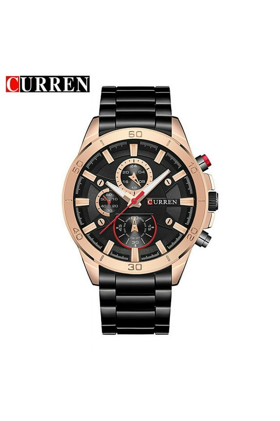 Top Brand CURREN Casual Mens Watch Analog Sport Wristwatch Quartz Clock Male Hot Fashion Full Stainless Steel Watches erkek saat