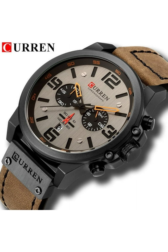 Top Brand Luxury CURREN 8314 Fashion Leather Strap Quartz Men Watches Casual Date Business Male Wristwatches Clock Montre Homme