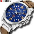 thumbnail image 1 of Top Brand Luxury CURREN 8314 Fashion Leather Strap Quartz Men Watches Casual Date Business Male Wristwatches Clock Montre Homme, 1 of 6