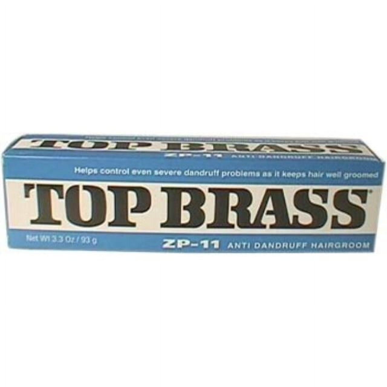 Top Brass by Revlon, ZP-11 Anti-Dandruff Hairgroom, 3 ozs