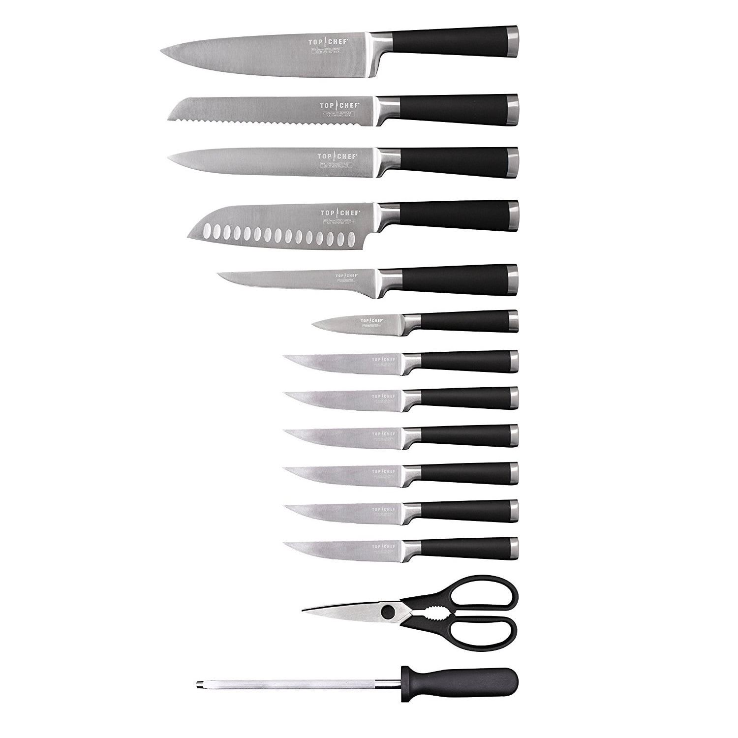 Top Chef 15-Piece Samurai Set - Walmart.com