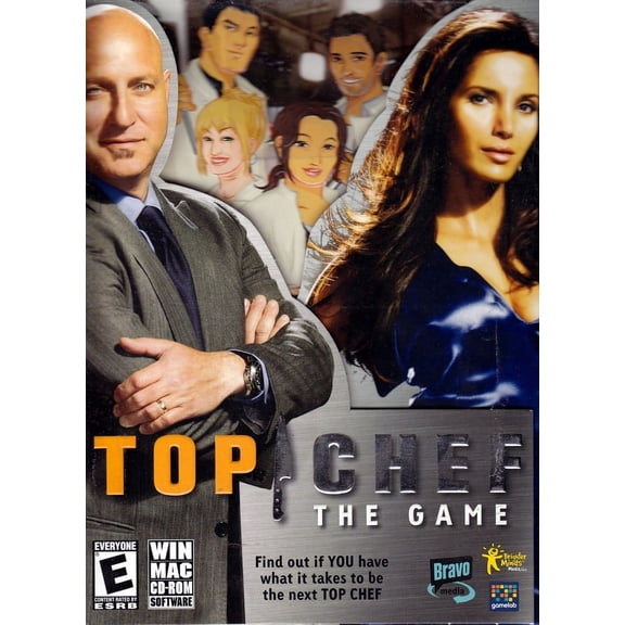 Top Chef Computer Cooking Game - Featuring the voices of Padma Lakshmi and Tom Colicchio