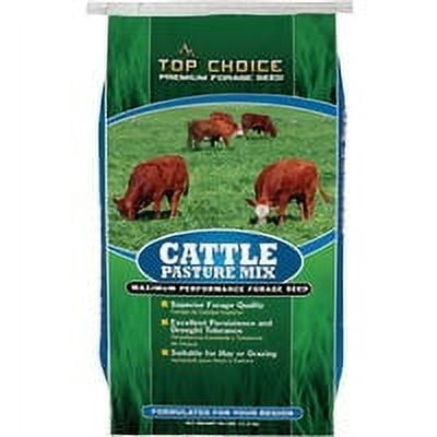 Mountain View Seeds Top Choice Cattle Pasture Mix Forage Seed