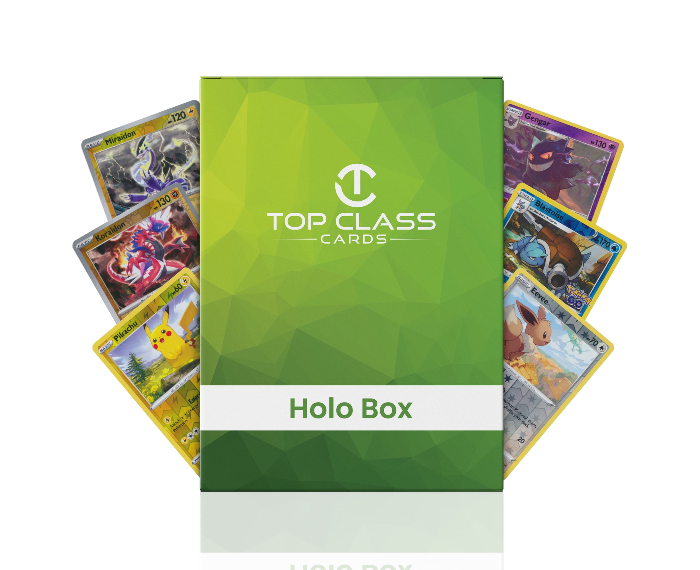 Top Class Cards, 25 Reverse Holographic Pokemon Cards, Random Holo  Selection - Walmart.com
