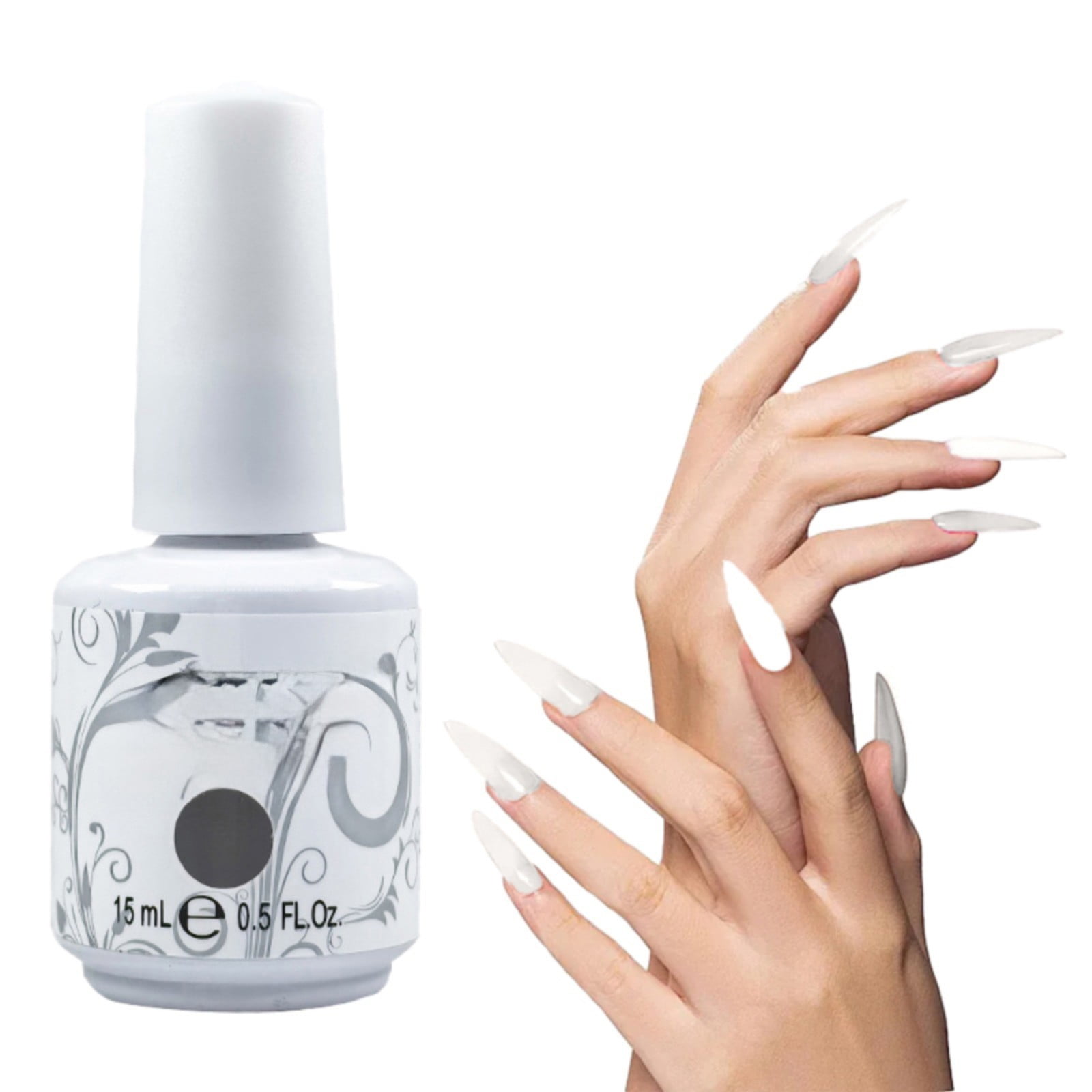 Top Coat 15ML No Wipe Top Coat Gel Nail Polish Clear Color Gel Shine