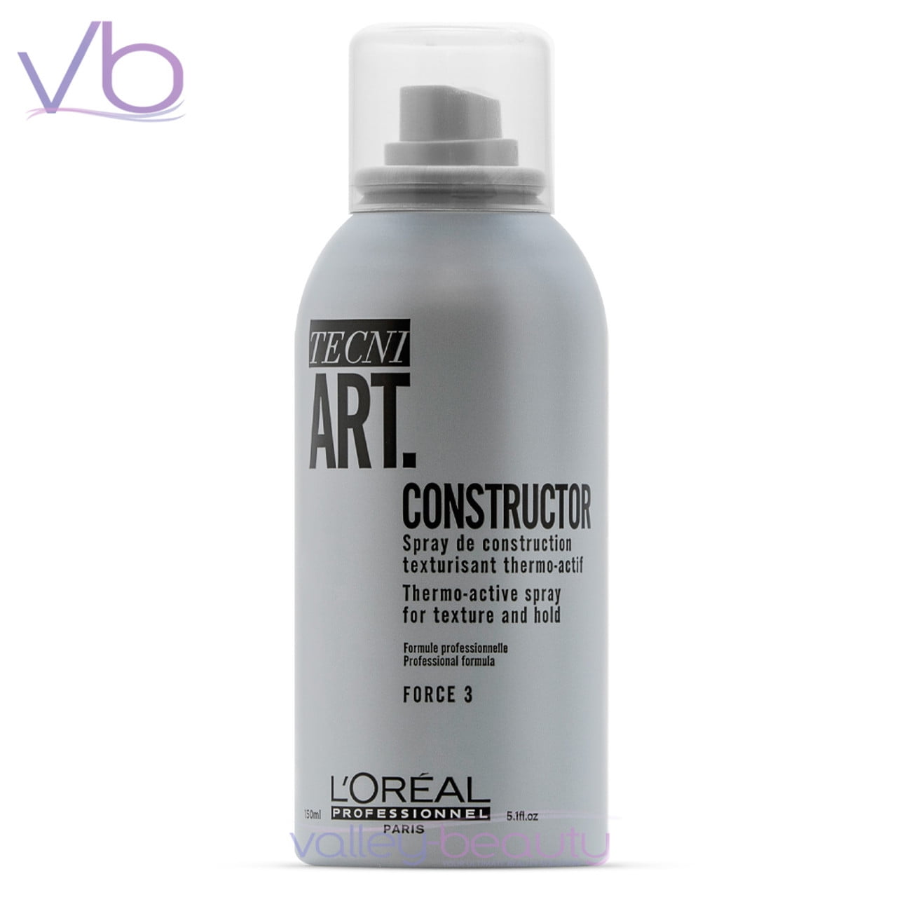 Laque Coiffante L'Oréal Tecni.Art Force 5 - Finition Naturelle Longue Durée - 150 Ml - Aérosol