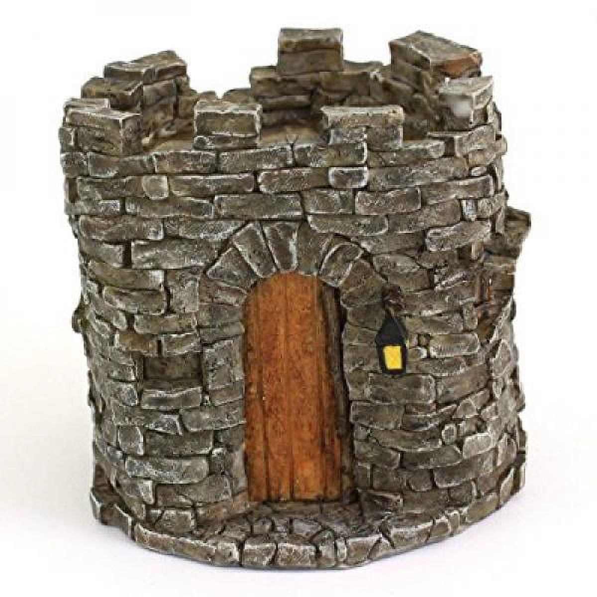 Hand-Painted Resin Fairy Castle Garden Flower Pot