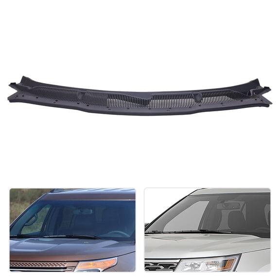 Top Cowl Grille for 2011-2019 Ford Explorer & Police Interceptor OEM Replacement BB5Z-78022A68-AA | Durable ABS, Direct Fit, Easy Installation