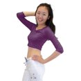 thumbnail image 1 of Top - Crop Top, 3/4 Sleeve, 1 of 2