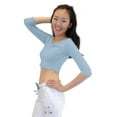 thumbnail image 1 of Top - Crop Top, 3/4 Sleeve, 1 of 2