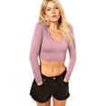 thumbnail image 1 of Top - Crop Top, Long Sleeve, 1 of 4