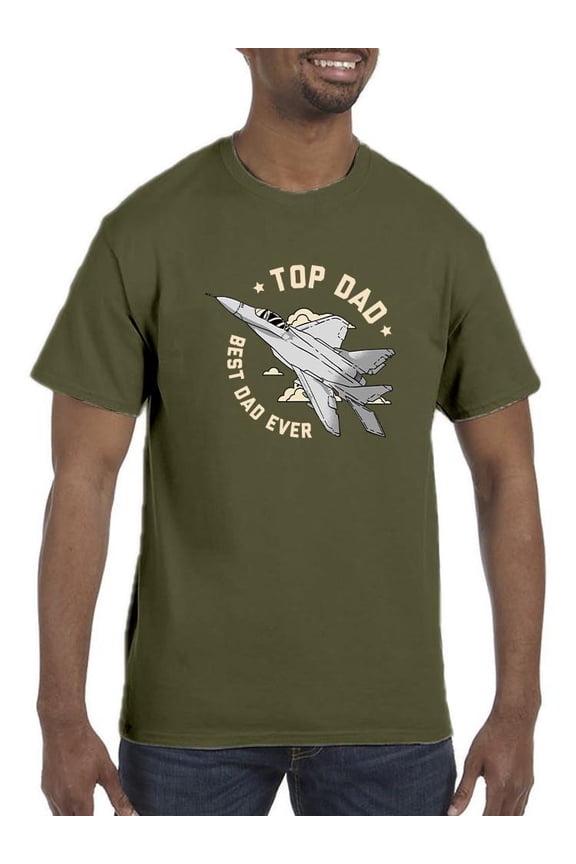 Top Dad. Best Dad Ever T-Shirt Men -Smartprints Designs, Male Small