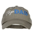 thumbnail image 1 of Top Dad Letters Embroidered Low Profile Cap - Olive OSFM, 1 of 5