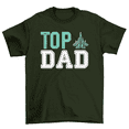 thumbnail image 1 of Top Dad T-Shirt Gift For Dad Husband Fathers Day Daddy Tee Men, 1 of 2