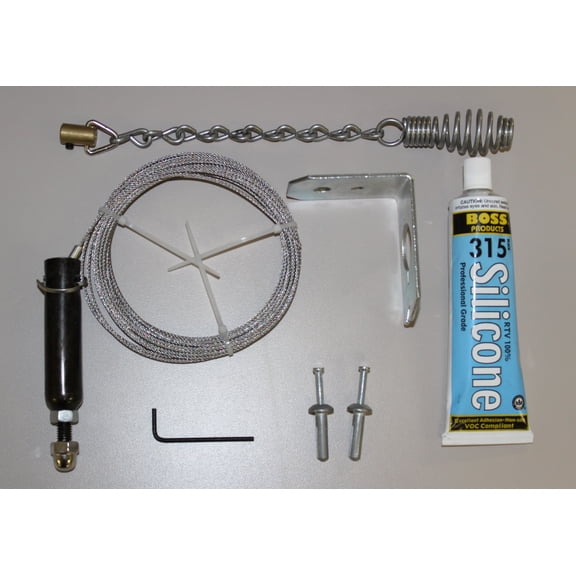 Top Damper Installation Kit-hardware kit & 50' cable