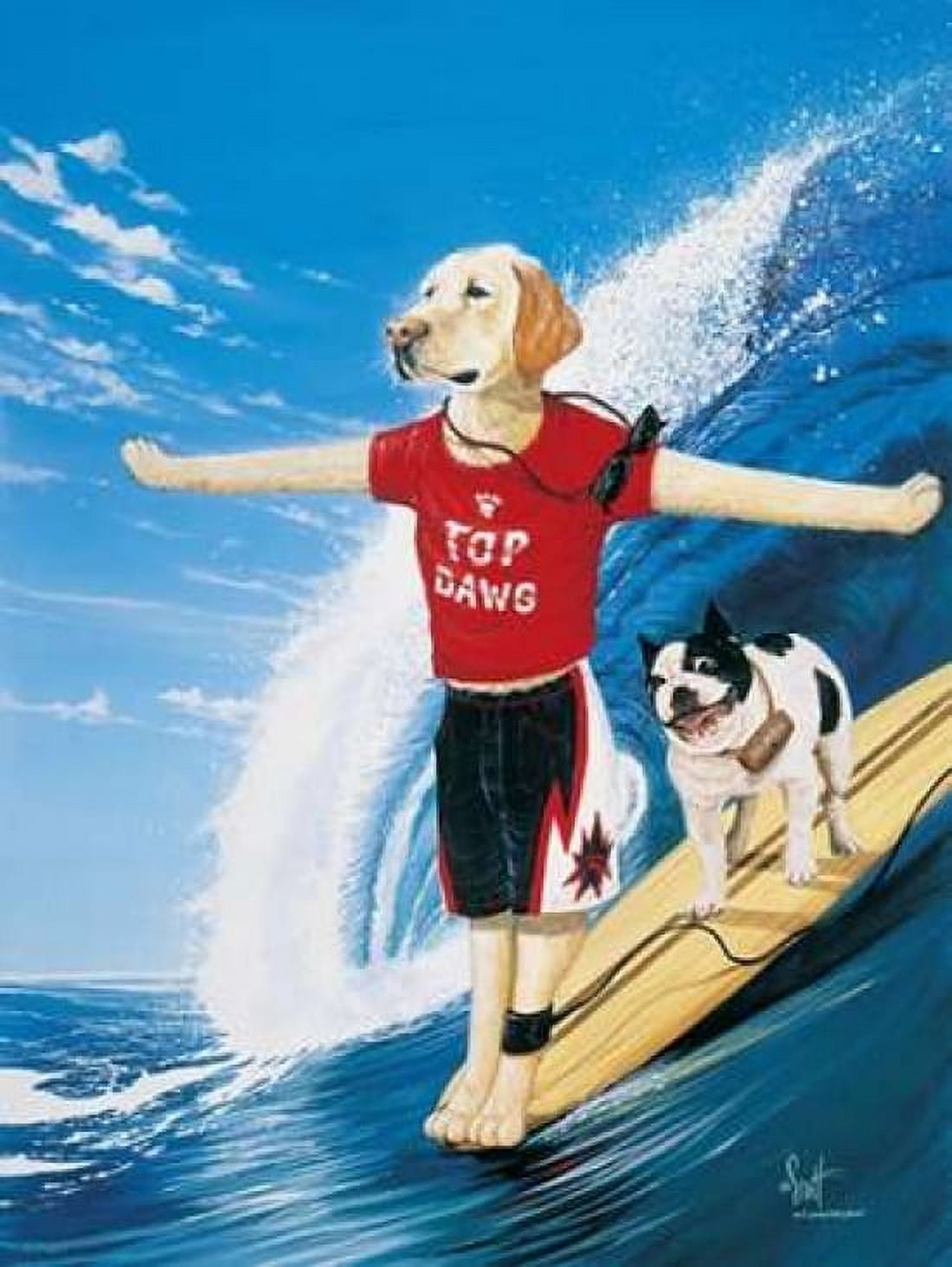 Top Dawg Canvas Art - Scott Westmoreland (18 x 24)