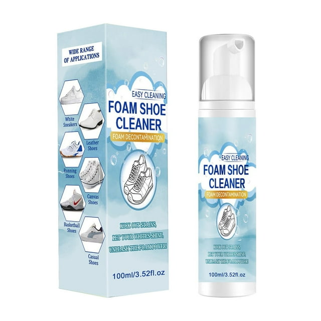 Top Discount! Pedty 100Ml Shoes Yellowing Dirt Dry Cleaning Cleaner A