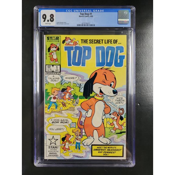 Top Dog #1 - CGC 9.8 Comic Book