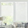 thumbnail image 1 of Top Down Bottom up Light Filter Cellular shades, Honeycomb Window Blinds, Light Filter White+23"W x 56"H, Fashion Simple Elegant Shade, Custom Sized, 1 of 6