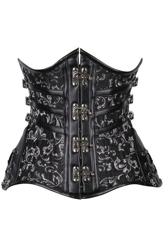 Top Drawer Curvy Steampunk Steel Double Boned Underbust Corset