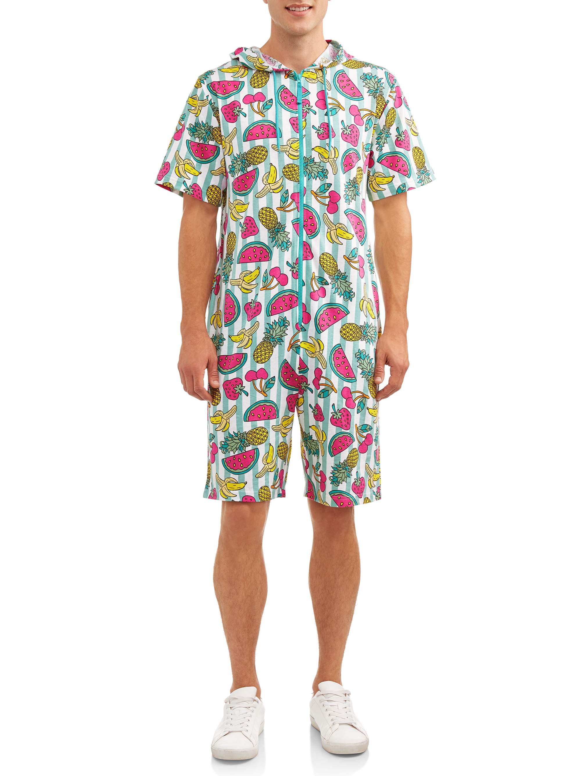 Top Drawer Men s Lounge Party Romper Walmart