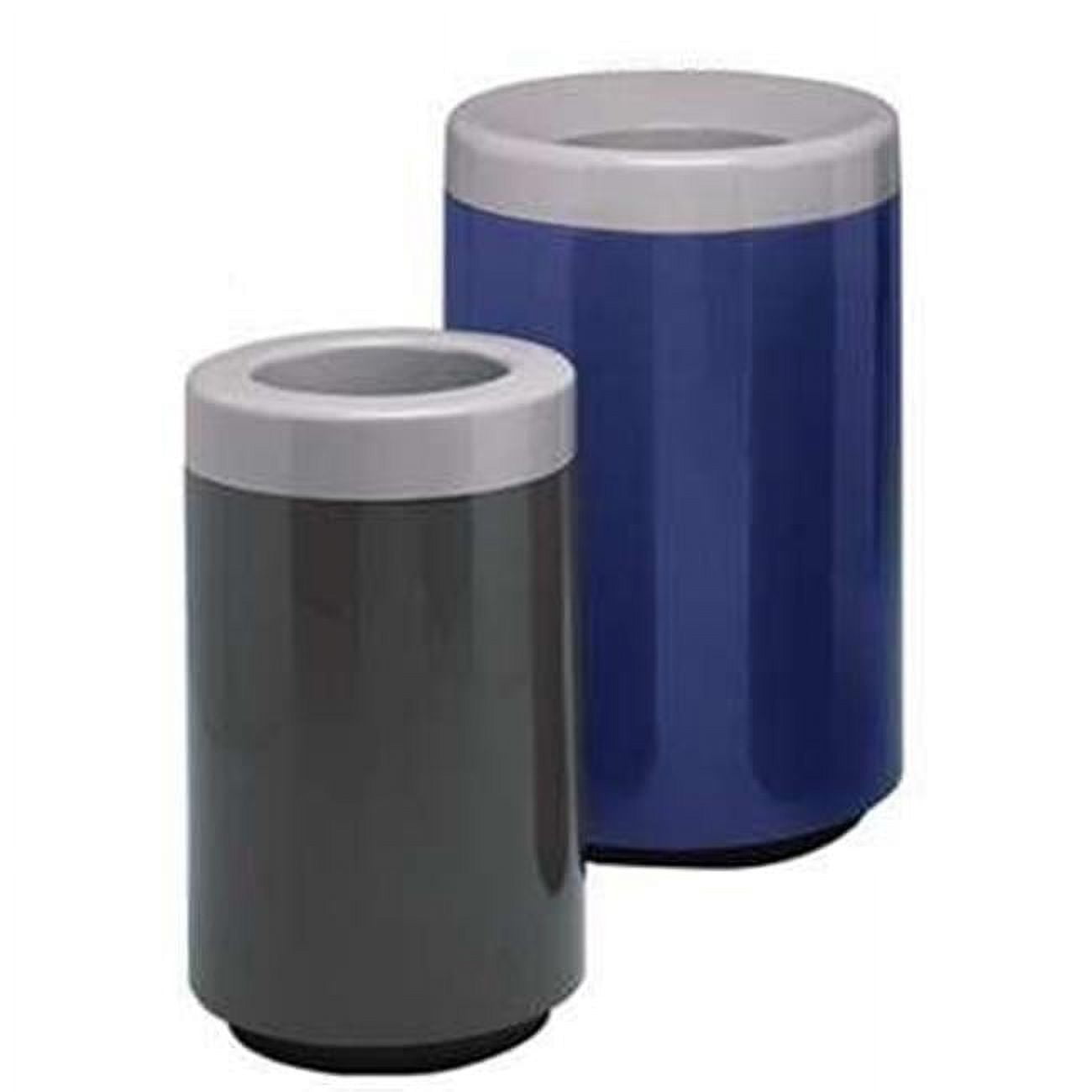 Top Entry Fiberglass Receptacle With Plastic Liner 50 Gallon