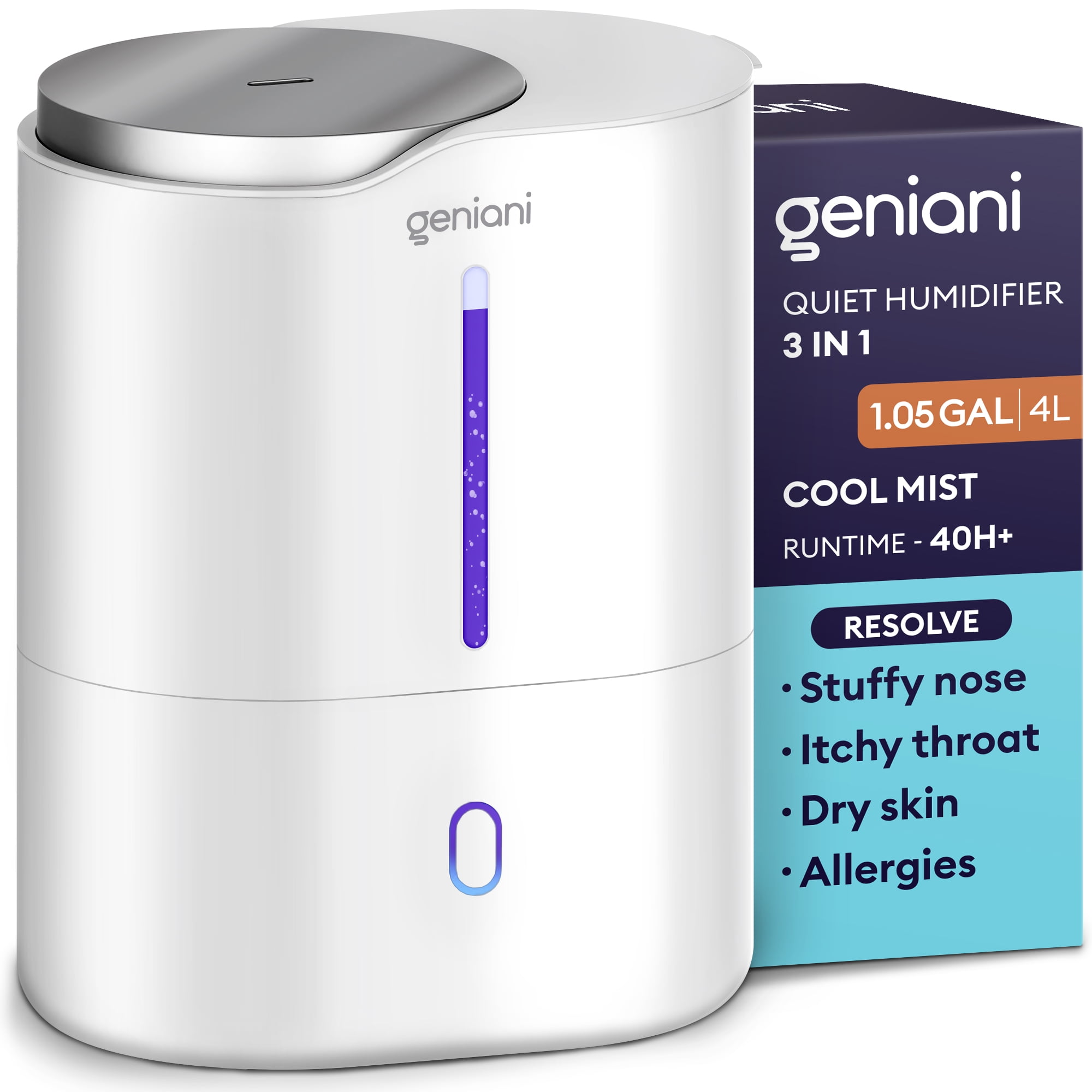 𝐋𝐚𝐫𝐠𝐞 𝐂𝐚𝐩𝐚𝐜𝐢𝐭𝐲 Top Fill Cool Mist Large Humidifier