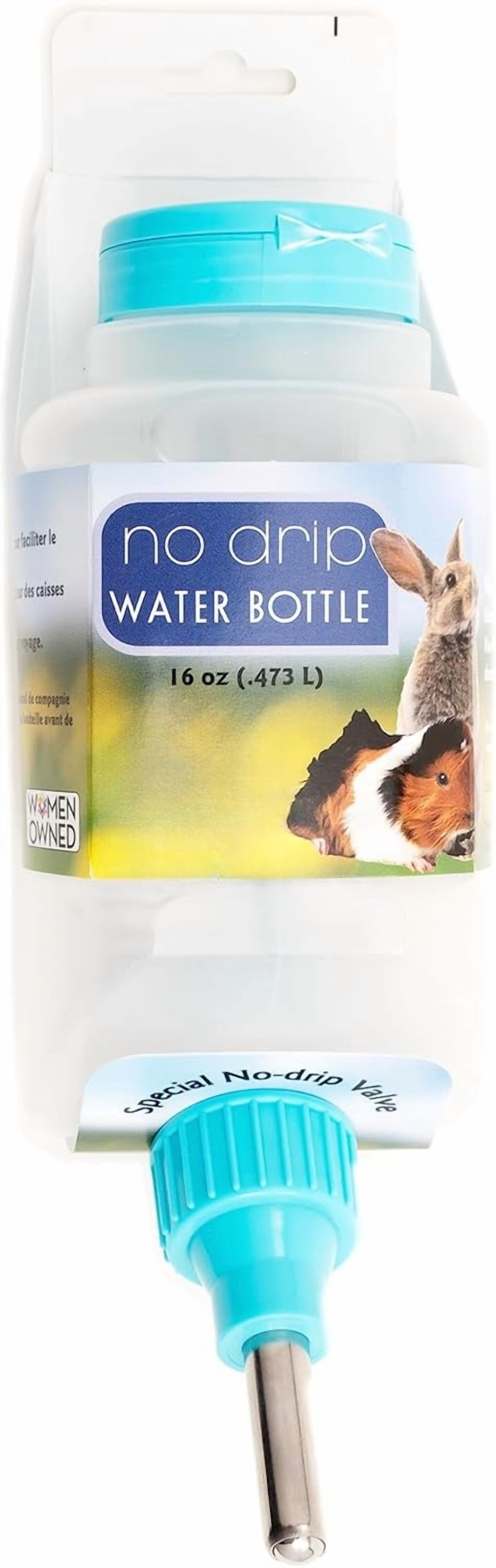 Top Fill No Drip Water Bottles for Rabbits, Ferrets, Hamsters, Guinea ...