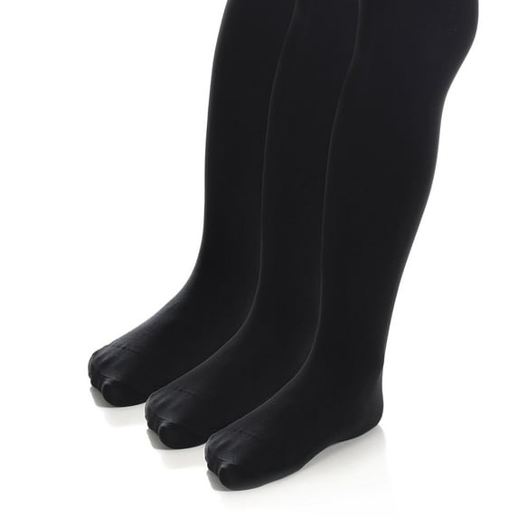 Top Fit Girl's Microfiber Opaque, School Uniform, Dance, Dress Tights