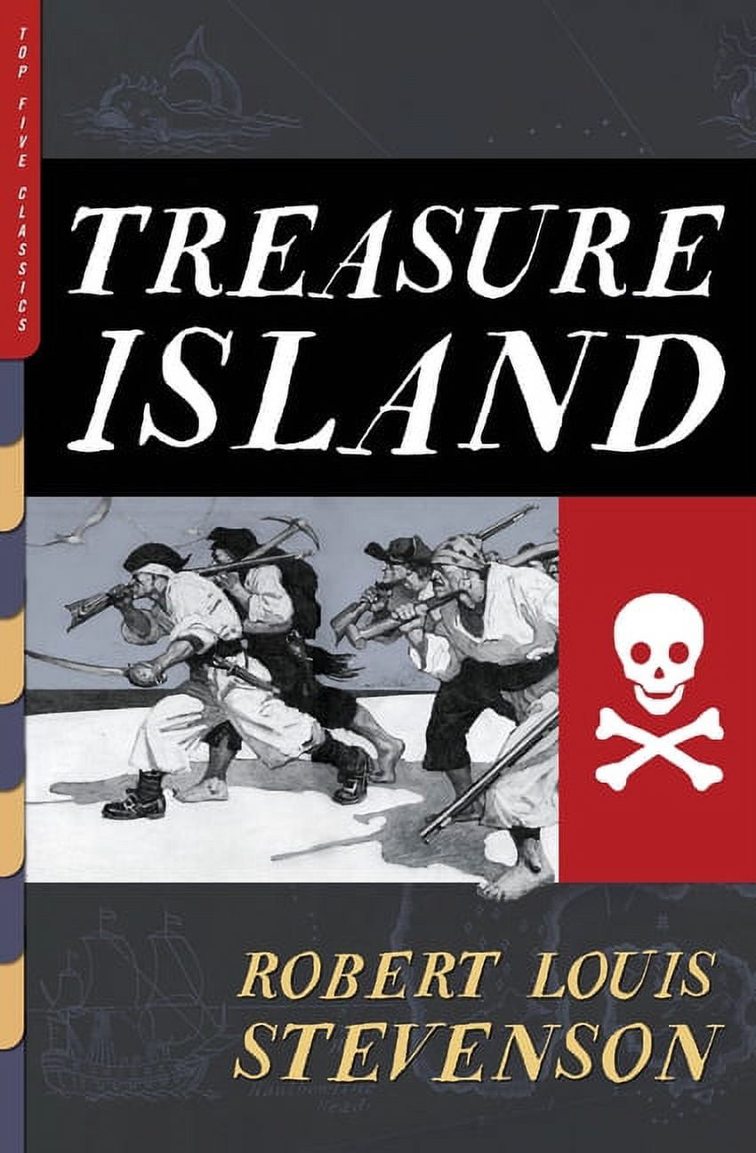 Top Five Classics: Treasure Island (Illustrated): With Artwork by N.C ...