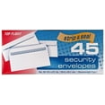 thumbnail image 1 of Top Flight #10 Security Envelopes Strip and Seal Closure 4 1/8 x 9 1/2-Inches (Pack of 20), 1 of 1