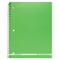 thumbnail image 1 of Top Flight Poly Cover 3-Subject Notebook 138-Sheets Wide Rule (Color May Vary), 1 of 1