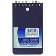thumbnail image 1 of Top Flight Poly Cover Memo Book 3x5 in Top Wire Color Will Vary (Pack of 24), 1 of 1