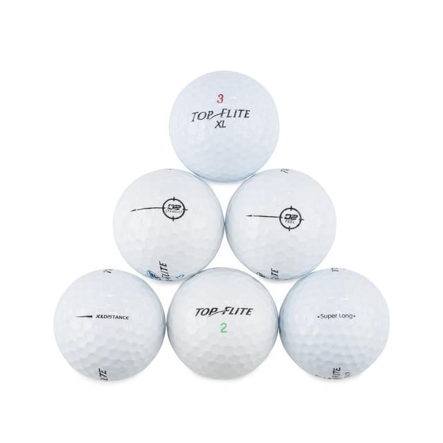 6 Balles D'entraînement Softball Diamond 12 Pouces Tru Flite - Plastique Durable