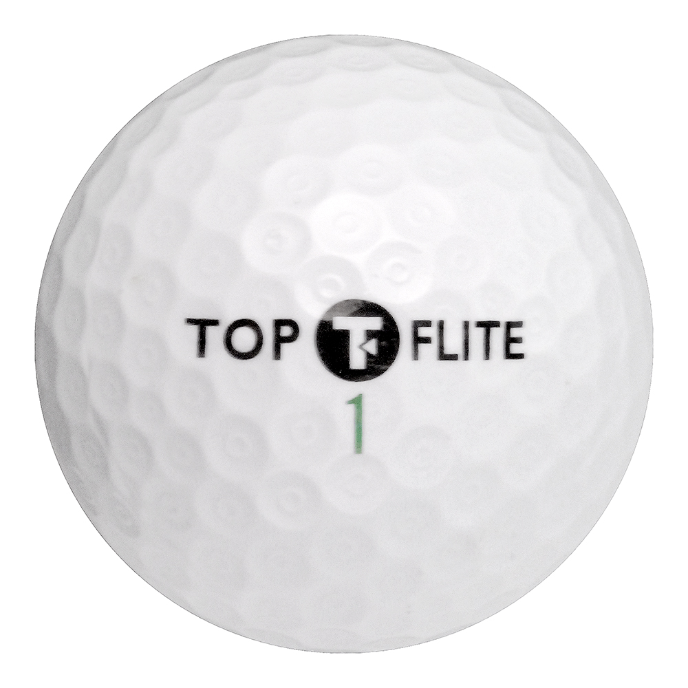 Top Flite Golf Balls, Used, Mint Quality, 132 Pack - image 1 of 8