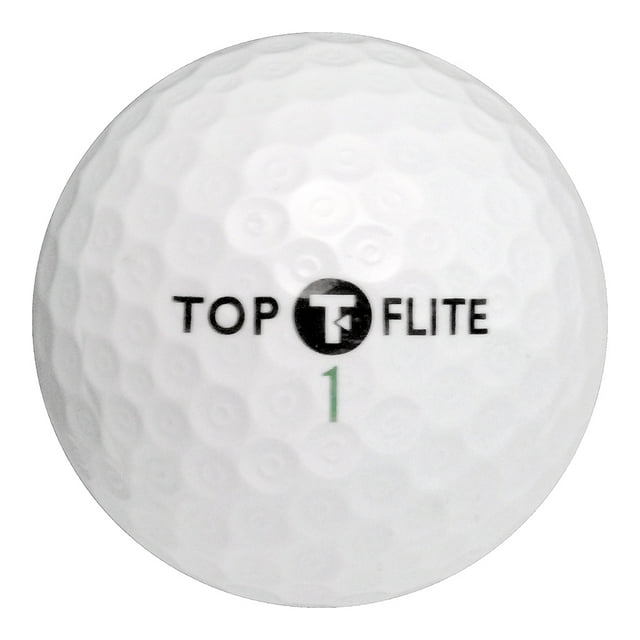 Top Flite Golf Balls, Used, Mint Quality, 132 Pack