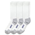 thumbnail image 1 of Top Flite Mens Coolmax Smooth Toe Ribbed Crew Sport Socks 3 Pair Pack, 1 of 4