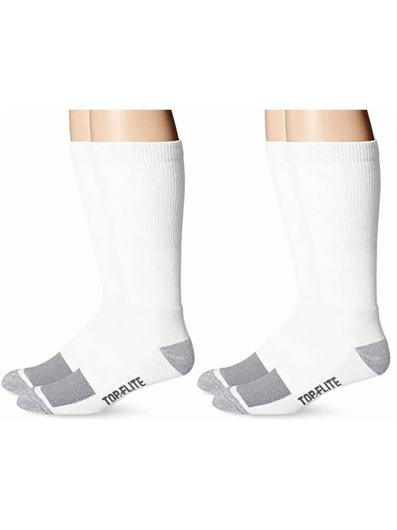 Mens Sport Ultra-Dri Performance Cushion Crew Socks 2 Pair Pack