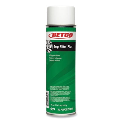 Top Flite Plus All-Purpose Cleaner, 19 oz Aerosol Can, 12/Carton