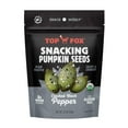 Top Fox Snacks MMF7 Organic PopRoasted Pumpkin Seeds Healthy