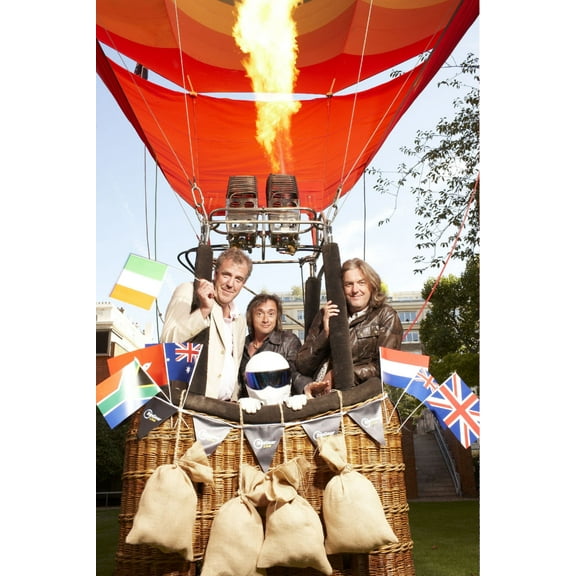 Top Gear Jeremy Clarkson Richard Hammond James May Metal Print 12x16 12x16 #081715 Square Adults AB Posters