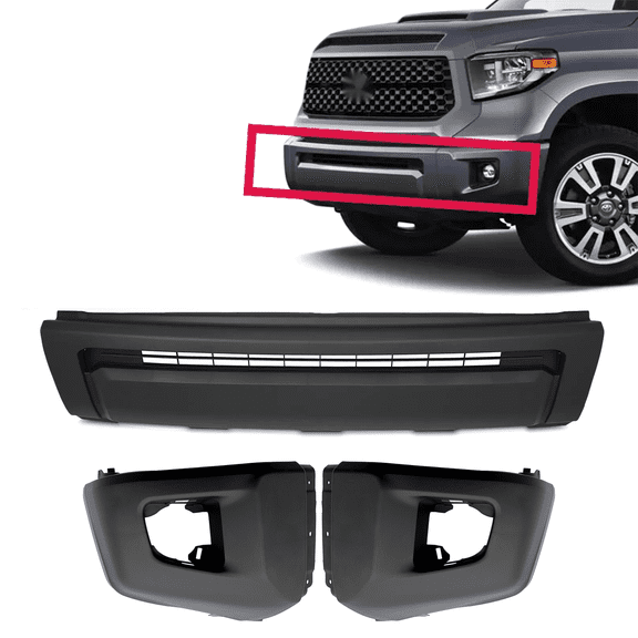 Top Gear Motors 20142021 Toyota Tundra Front Bumper Cover Set with Lower Grille & Side End Caps